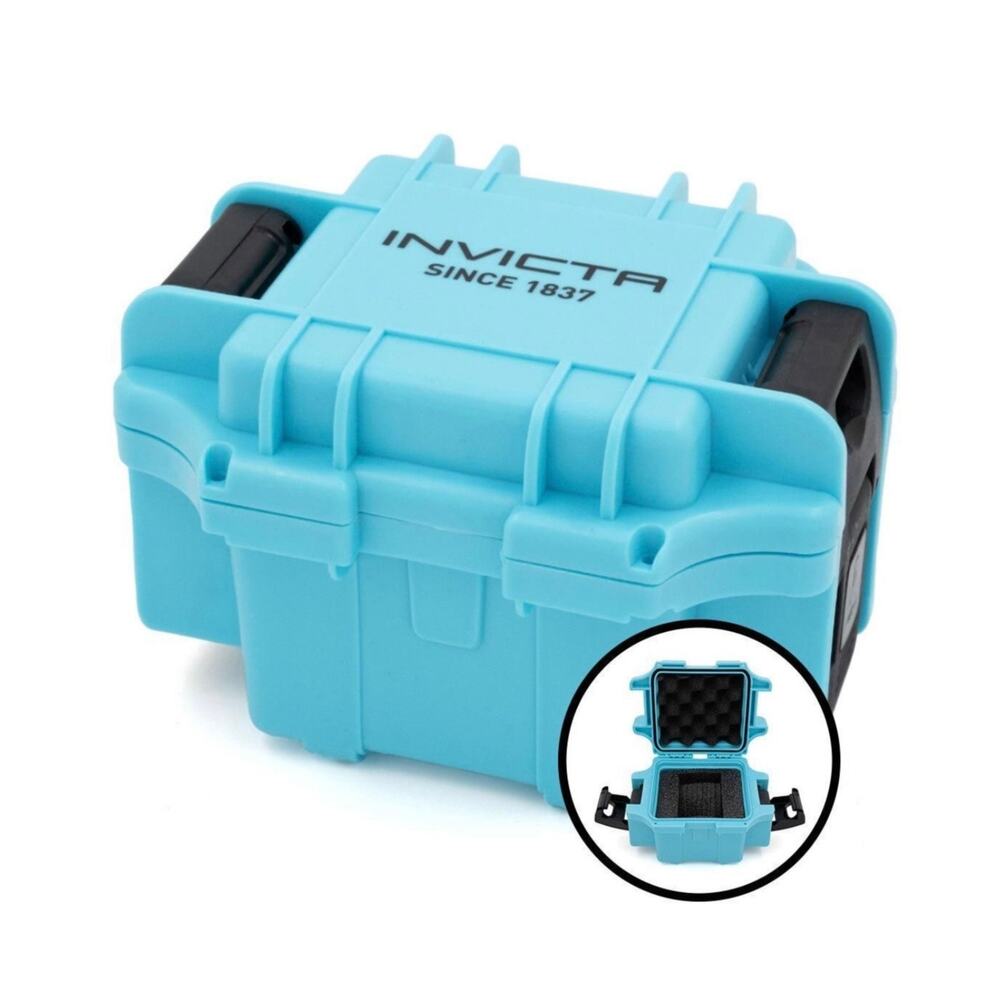 Invicta 1 Slot Waterproof Dive Impact Turquoise Watch Case Limited Edition